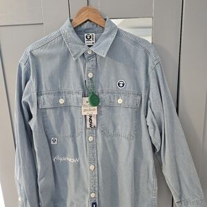 Aape Now denim shirt